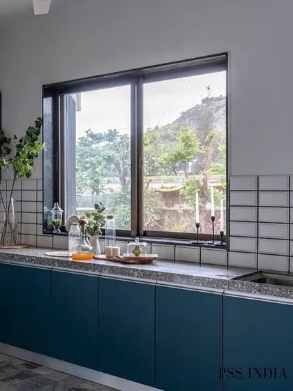 This collection showcases kitchens that are both dreamy and functional. From a mint green kitchen with geometric floors to a moody blue space with a window view, each design proves that classic selections and unique details make a space come to life.