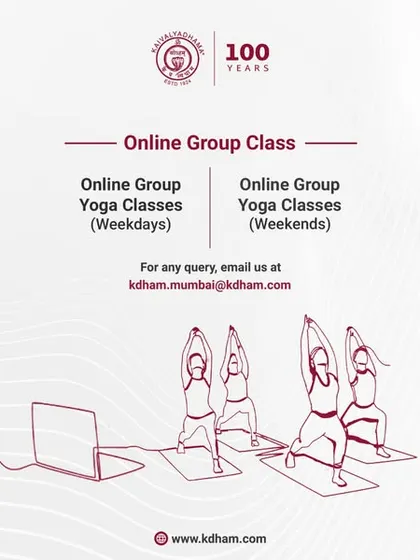 Our authentic teachings are accessible from anywhere through our online yoga classes. We offer group sessions on both weekdays and weekends, allowing you to connect with our community and maintain your practice from home.