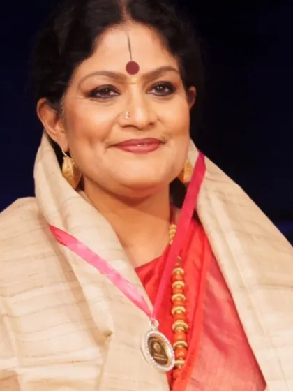 A portrait from the Nritya Choodamani award ceremony. I am deeply humbled by this honour from one of Chennai's most respected cultural institutions.