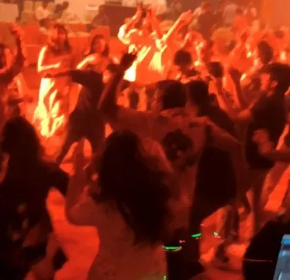 A corporate party for Merck, where I was brought back on demand.