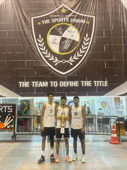 Winners at The Sports Forum tournament.