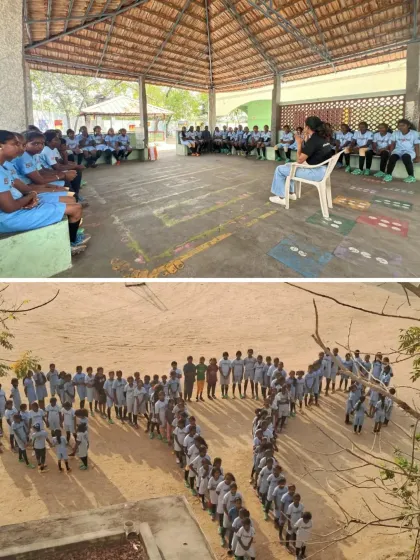 We partnered with Great Goals Chennai to host an empowering session for 100 young female athletes in Tamil Nadu. The session focused on both menstrual health and mental well-being in sports.