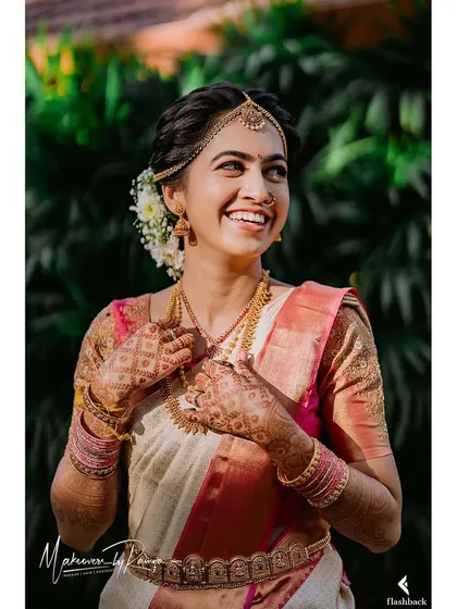 A joyful, radiant portrait of the bride.