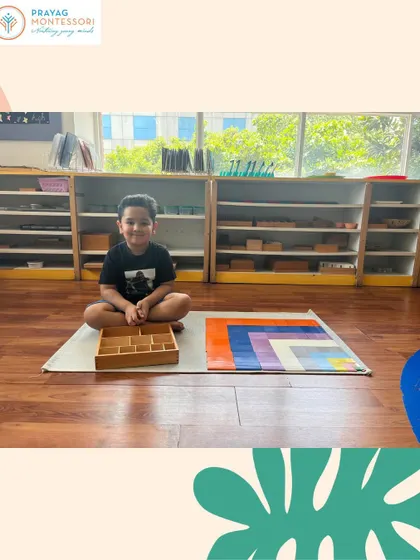 The Decanomial Square is a beautiful representation of how Montessori materials make complex math accessible and enjoyable.