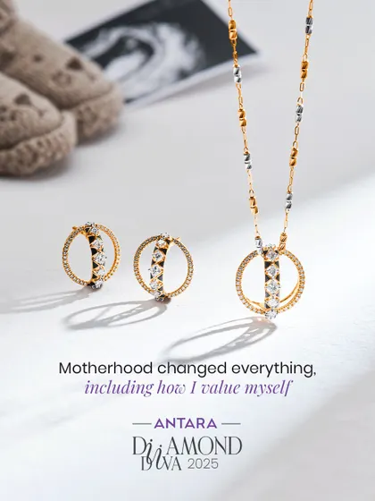 Motherhood changed everything, including how I value myself. This delicate diamond necklace and earring set is a perfect gift to celebrate the journey of motherhood, honouring the strength and love it represents.