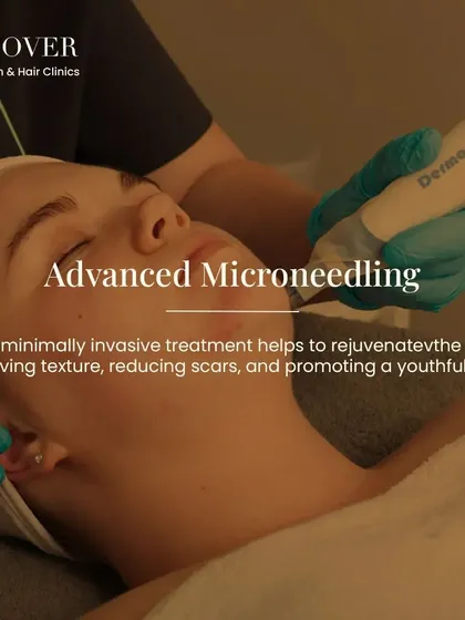 Advanced Microneedling is a minimally invasive treatment that helps rejuvenate the skin. It's one of our core offerings for improving texture, reducing scars, and promoting a youthful glow.
