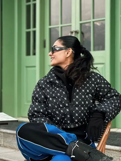 A candid, smiling shot from my winter trip to Kashmir.