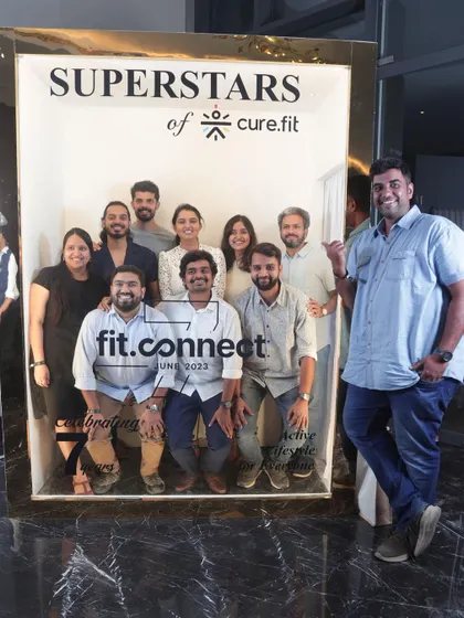A great group picture with more of the team at our Fit.connect event. The sense of community here is a huge part of what makes this work so rewarding.