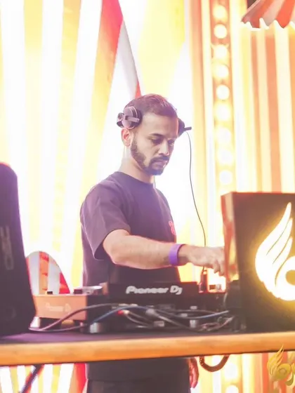 Another shot from Opa Bar, showing my focus on the Pioneer DJ equipment.