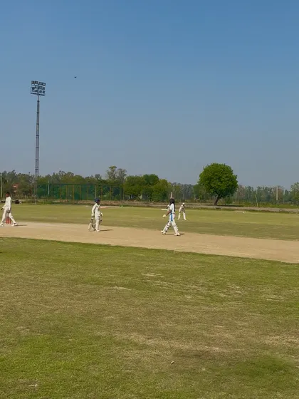 Captain Aditi leading from the front with a brilliant half-century.