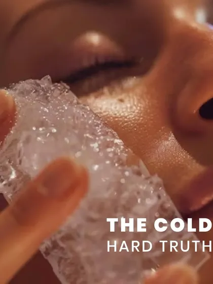 The cold, hard truth about using ice on your face. When done correctly, it can be a refreshing hack to reduce puffiness and redness, but it's important to know the right way to do it.