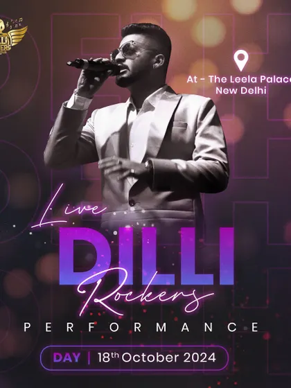 Grinding every day to maintain the top spot. Performing at the prestigious Leela Palace in New Delhi.