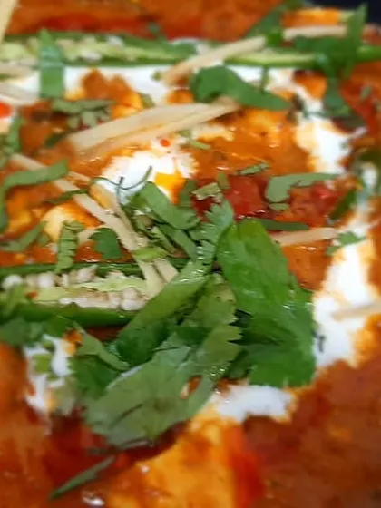 Another look at our Paneer Butter Masala, a classic North Indian vegetarian dish that is loved by all.