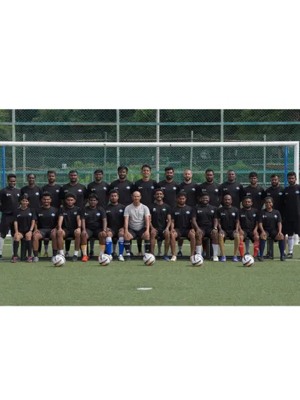 Coach Shruti with her AIFF AFC C Diploma certificate and fellow coaches. We are proud of her accomplishment and dedication to professional development.