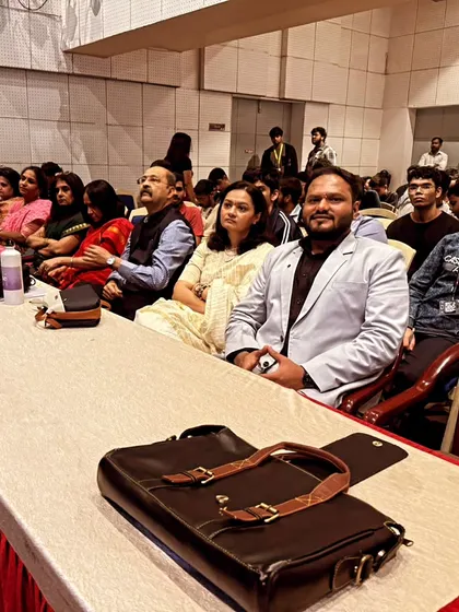 As a panelist at the 'Wisdom Unveiled' event, I had the opportunity to listen and learn from other experts while sharing my own insights on Ayurveda.