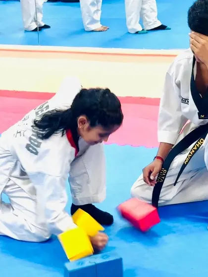 A successful break! This drill builds confidence and precision.