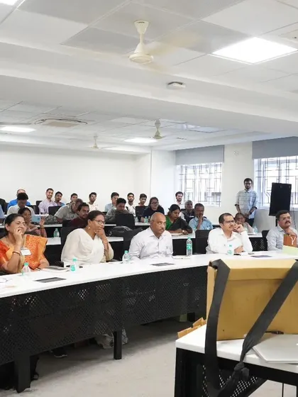 The audience at the Param Science seminar, comprised of key stakeholders in the education ecosystem. These events are crucial for building a unified vision for science education.