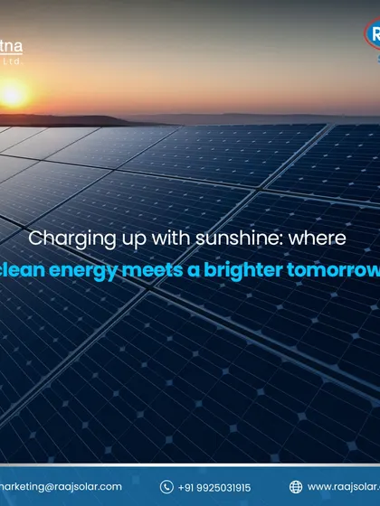 We are charging up with sunshine, where clean energy meets a brighter tomorrow. Our solar farms are a testament to our commitment to powering progress and preserving the planet.