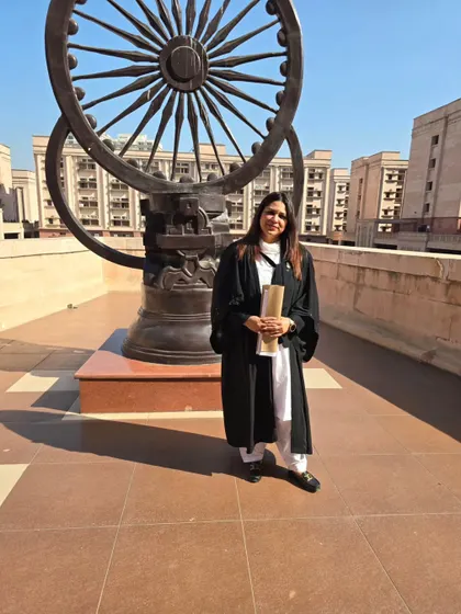 Another photo from my visit to the Lucknow High Court. Being in such a grand and historic building fills me with a sense of pride and purpose in my profession.