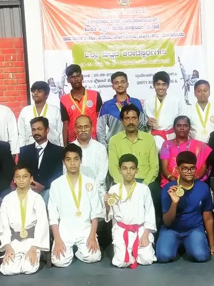 I am proud of my team. This is a group of my students who were selected for the state level tournament after their hard work and dedication paid off.