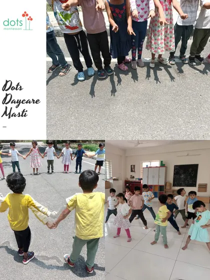 Making shadows and playing circle games outdoors are simple joys of childhood. Our daycare program ensures children have plenty of time for free play, movement, and social interaction.