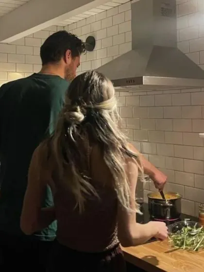 Another reader photo that perfectly encapsulates the foodie romance theme in *Match Me If You Can*.