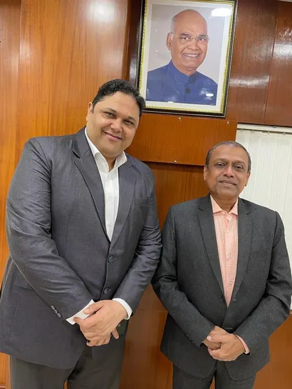 I had a productive meeting with the dynamic Managing Director of LIC of India at his office in Mumbai. We discussed various aspects of the insurance industry and the legal challenges it faces.