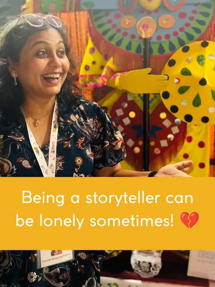 A candid shot of me at a festival. These events give me the much needed time to focus on my craft, away from daily commitments, and delve deeper into creating something magical.