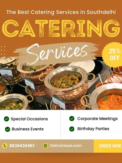 Here is one of our catering packages, offering a 25% discount for special occasions, corporate meetings, and birthday parties.