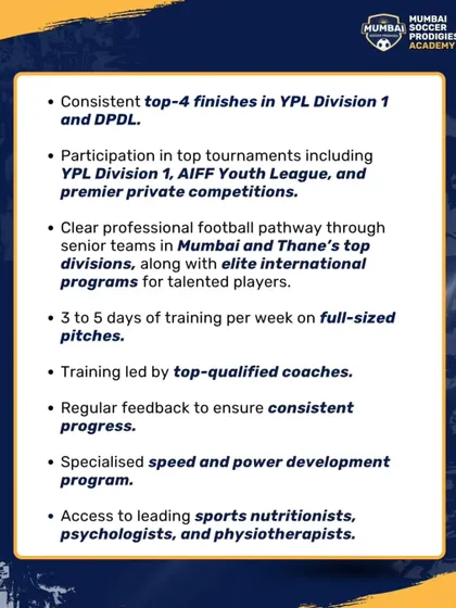 An overview of what our elite program offers, from top-4 finishes in leagues to a clear professional pathway.
