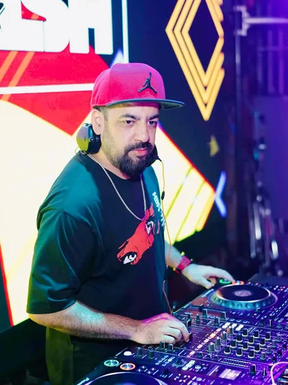 A portrait from my Desi HipHop night at Happy Brew. It's exciting to bring a new sound to a new night.