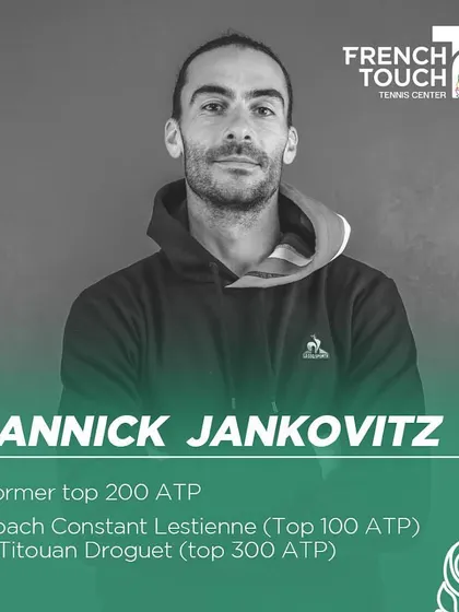 Meet Consultant Coach Yannick Jankovitz, a former top 200 ATP player who now coaches top 100 and top 300 ATP professionals.