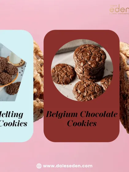 Cookie lovers, this one’s for you. Our Belgium Chocolate cookies are rich, decadent, and perfect with a cup of tea.