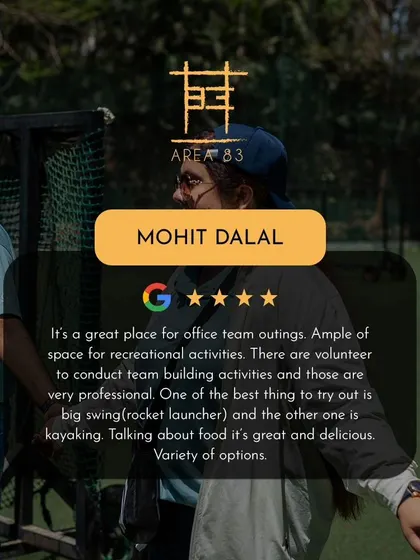 Mohit Dalal says it's a "great place for office team outings" and that our volunteers are "very professional."