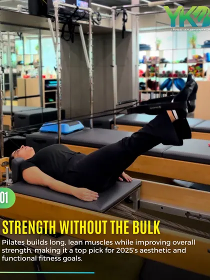 Pilates builds long, lean muscles while improving overall strength, making it a top pick for achieving modern aesthetic and functional fitness goals.