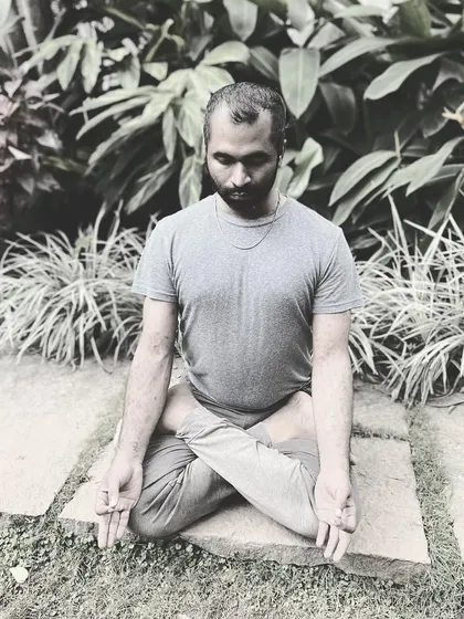 There are many reasons to start yoga, but with continued practice, the destination is similar: a deeper connection to the self. Padmasana (Lotus Pose) is a classic seat for meditation and pranayama, symbolizing this journey.