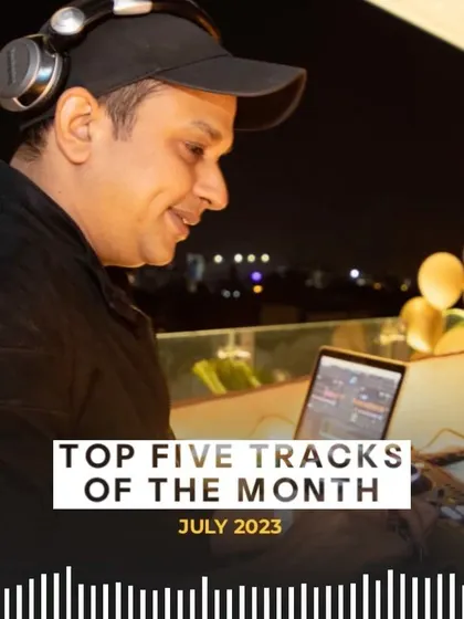 An example of my "Top Five Tracks of the Month" feature. I am not just a DJ who plays music; I am a curator who is constantly digging for new sounds to ensure my sets are always fresh, exciting, and ahead of the curve.