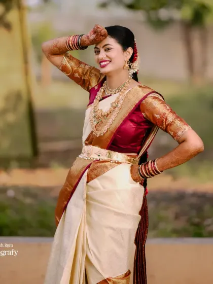 A fun and happy pose from a bride on her wedding day. I love it when my clients feel so good that they can be playful and carefree.