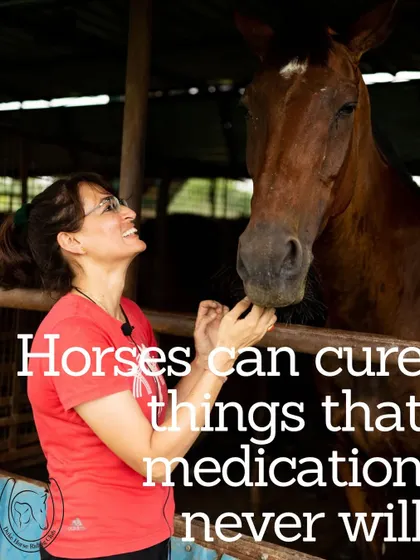 We see riding as a form of therapy. The quiet bond between a rider and a horse can be incredibly healing, offering a peaceful escape and a way to reconnect with yourself.