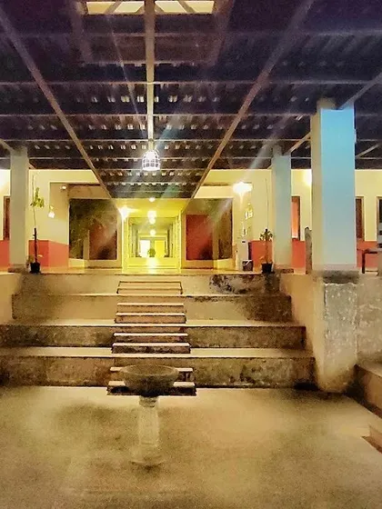 The central courtyard, with its traditional tiered design and gentle water feature, is the heart of our retreat. It's a space designed for quiet contemplation and finding a moment of inner stillness between your activities.