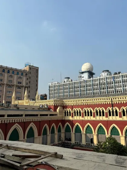 A view from within the Calcutta High Court premises, where I have represented clients in various legal disputes.