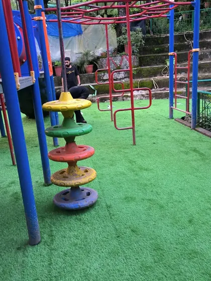 The new turf provides a clean and even surface throughout the park, covering uneven ground and eliminating muddy patches.