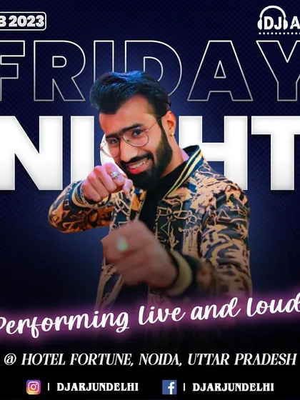 A Friday night gig at Hotel Fortune in Noida. I am a trusted choice for wedding events across the entire NCR, including Noida and Greater Noida.