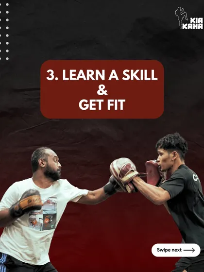 Reason 3: Learn a Skill & Get Fit. Kickboxing is the perfect combination of a high-intensity workout and a practical self-defense skill.