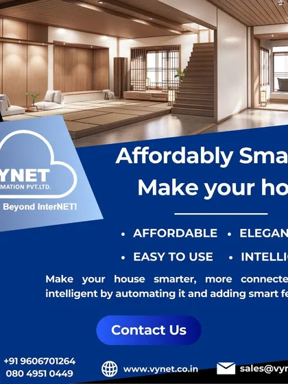 We make your home affordably smart. Our solutions are designed to be elegant, easy to use, and intelligent, making your house more connected and convenient.