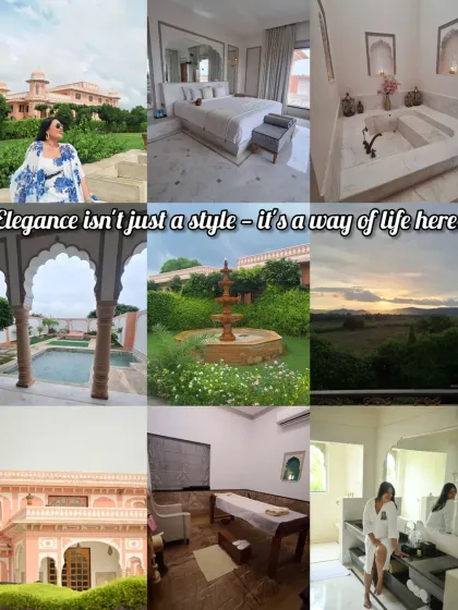 A collage showcasing the elegance of Buena Vista Resort. From the royal suites and private pools to the spa and stunning landscapes, this image provides a comprehensive overview of the luxury experience.