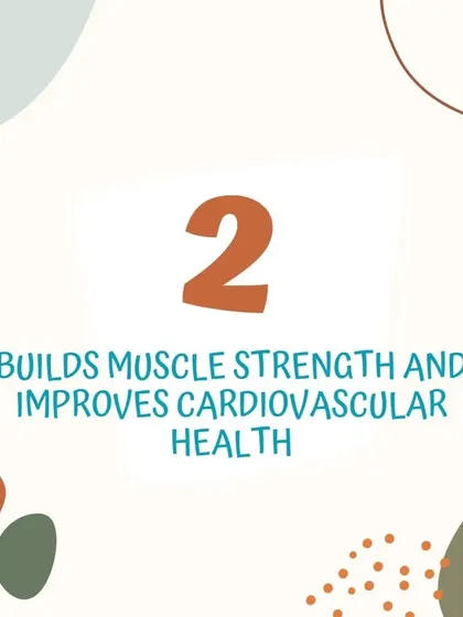 Benefit 2: Builds Muscle Strength and Improves Cardiovascular Health. The resistance of the water makes swimming an excellent full-body workout, strengthening muscles and improving heart and lung function.