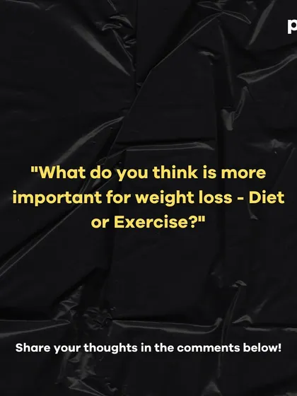 This series tackles the "Diet vs. Exercise" debate. It explains the importance of both, with diet being key for creating a calorie deficit and exercise for boosting metabolism and building muscle. The winning combination is always both.