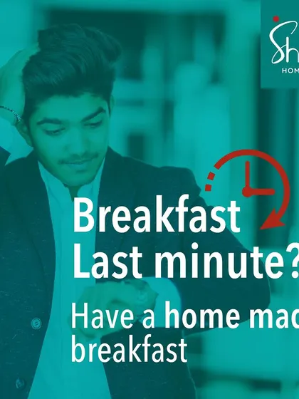 Rushing in the morning? Don't skip the most important meal of the day. We offer a variety of wholesome, homemade breakfast options that can be delivered to you, so you can start your day right.
