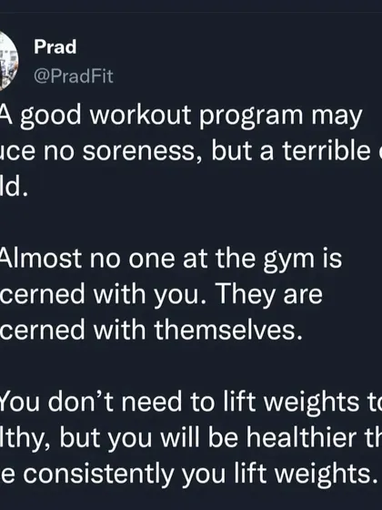 Here are some counterintuitive truths about fitness I've learned over a decade. For example, soreness is as much an indicator of your sleep and nutrition as it is of your effort. And 120 average workouts over a year are better than 30 great workouts in 30 days with no follow-up.